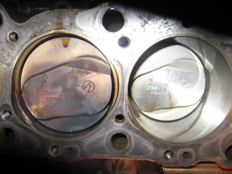 Possible detonation damage to the pistons? Chevelle Tech